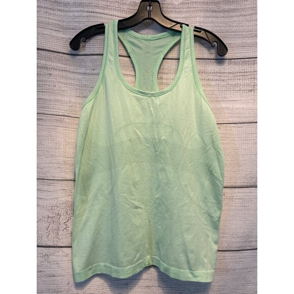 Lululemon Swiftly Tech Green Tank Size 10 - Picture 1 of 2